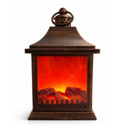 Dekoratif Ledli Şömine Lamba Dekoratif Ledli Şömine Lamba