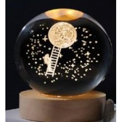Dekoratif Merdiven Astronot Tasarımlı Ahşap altlıklı Işıklı Cam Küre Büyük Boy Cam:8cm Ahşap:2cm Dekoratif Merdiven Astronot Tasarımlı Ahşap altlıklı Işıklı Cam Küre Büyük Boy Cam:8cm Ahşap:2cm