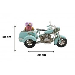 Dekoratif Metal 3 Tekerlekli Motorsiklet Dekoratif Metal 3 Tekerlekli Motorsiklet