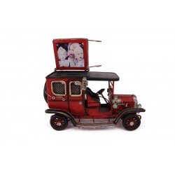 Dekoratif Metal Araba Çerçeveli Dekoratif Metal Araba Çerçeveli