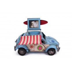 Dekoratif Metal Araba Çerçeveli, Kalemlik ve Tenteli Hediyelik Dekoratif Metal Araba Çerçeveli, Kalemlik ve Tenteli Hediyelik