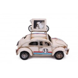 Dekoratif Metal Araba Çerçeveli Vintage Ev Ofis Hediyelik Dekoratif Metal Araba Çerçeveli Vintage Ev Ofis Hediyelik