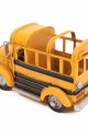 Dekoratif Metal Araba Okul Otobüsü Kalemlik