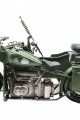 Dekoratif Metal Askeri Sepetli Motor