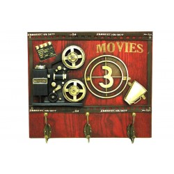 Dekoratif Metal Askı Askılık Sinemaskop Vintage Biblo Hediyelik Dekoratif Metal Askı Askılık Sinemaskop Vintage Biblo Hediyelik