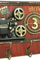 Dekoratif Metal Askı Askılık Sinemaskop Vintage Biblo Hediyelik