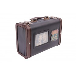 Dekoratif Metal Bavul Çerçeveli Vintage Hediyelik Dekoratif Metal Bavul Çerçeveli Vintage Hediyelik