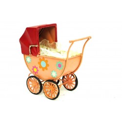 Dekoratif Metal Bebek Arabası Biblo Vintage Hediyelik Dekoratif Metal Bebek Arabası Biblo Vintage Hediyelik