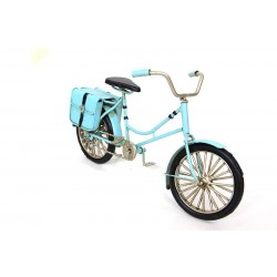 Dekoratif Metal Bisiklet Çantalı Vintage Biblo Ofis Ev Hediyelik Dekoratif Metal Bisiklet Çantalı Vintage Biblo Ofis Ev Hediyelik