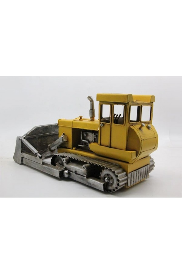 Dekoratif Metal Buldozer