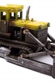 Dekoratif Metal Buldozer Biblo