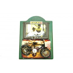 Dekoratif Metal Çerçeve Bisiklet Dekorlu Ev Ofis Hediyelik Dekoratif Metal Çerçeve Bisiklet Dekorlu Ev Ofis Hediyelik