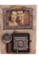 Dekoratif Metal Çerçeve Fotoğraf Makinesi Dekorlu Hediyelik