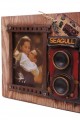 Dekoratif Metal Çerçeve Fotoğraf Makinesi Dekorlu Hediyelik
