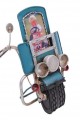 Dekoratif Metal Çerçeve Motosiklet Temalı Hediyelik