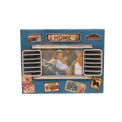 Dekoratif Metal Çerçeve Panjur Temalı Vintage Ev Ofis Hediyelik Dekoratif Metal Çerçeve Panjur Temalı Vintage Ev Ofis Hediyelik