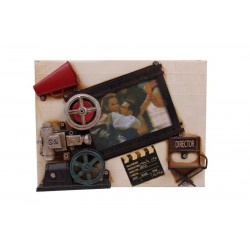 Dekoratif Metal Çerçeve Sinema Temalı Vintage Hediyelik Dekoratif Metal Çerçeve Sinema Temalı Vintage Hediyelik
