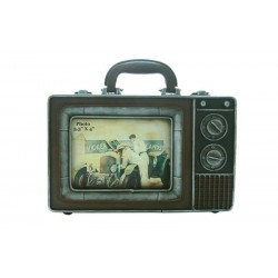 Dekoratif Metal Çerçeve Televizyon Temalı Vintage Hediyelik Dekoratif Metal Çerçeve Televizyon Temalı Vintage Hediyelik