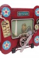 Dekoratif Metal Çerçeve Uçak Temalı Vintage Hediyelik