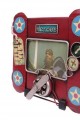 Dekoratif Metal Çerçeve Uçak Temalı Vintage Hediyelik