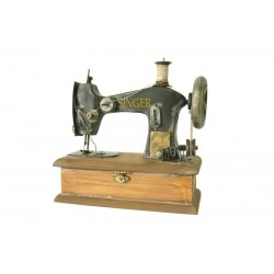 Dekoratif Metal Dikiş Makinesi Kutulu Hediyelik Dekoratif Metal Dikiş Makinesi Kutulu Hediyelik