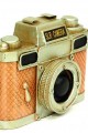 Dekoratif Metal Fotoğraf Makinesi Biblo Ev Ofis Hediyelik
