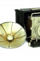 Dekoratif Metal Fotoğraf Makinesi Biblo Vintage Hediyelik