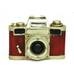 Dekoratif Metal Fotoğraf Makinesi Obje Biblo Vintage Hediyelik Dekoratif Metal Fotoğraf Makinesi Obje Biblo Vintage Hediyelik
