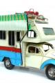 Dekoratif Metal Karavan Çerçeveli ,Kumbaralı Tenteli Biblo