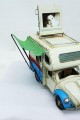 Dekoratif Metal Karavan Çerçeveli ,Kumbaralı Tenteli Biblo