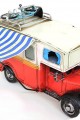 Dekoratif Metal Karavan Tenteli Vintage Biblo Ev Ofis Hediyelik