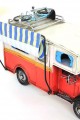 Dekoratif Metal Karavan Tenteli Vintage Biblo Ev Ofis Hediyelik