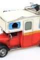 Dekoratif Metal Karavan Tenteli Vintage Biblo Ev Ofis Hediyelik