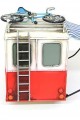 Dekoratif Metal Karavan Tenteli Vintage Biblo Ev Ofis Hediyelik