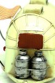 Dekoratif Metal Karavan Tenteli Vintage Biblo Hediyelik