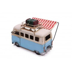 Dekoratif Metal Minibüs Çerçeveli, Kalemlik Tenteli