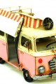 Dekoratif Metal Minibüs Çerçeveli ve Tenteli Vintage Hediyelik