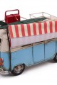 Dekoratif Metal Minibüs Tenteli Vintage Vosvos Hediyelik