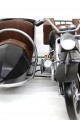 Dekoratif Metal Motosiklet Sepetli