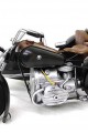 Dekoratif Metal Motosiklet Sepetli