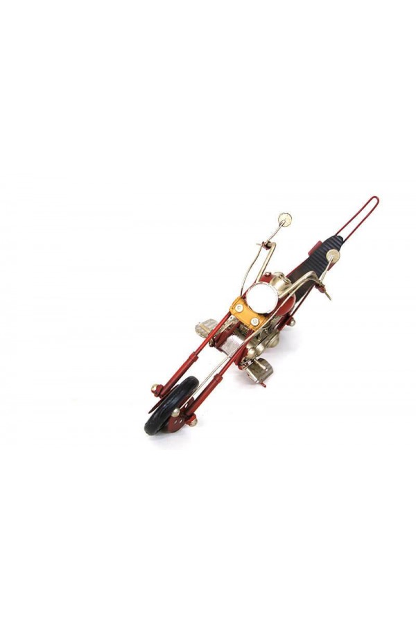 Dekoratif Metal Motosiklet Vintage Biblo Ev Ofis Hediyelik