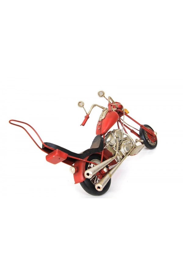 Dekoratif Metal Motosiklet Vintage Biblo Ev Ofis Hediyelik