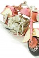 Dekoratif Metal Motosiklet Vintage Dekoratif Ev Ofis Hediyelik