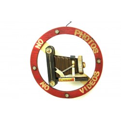 Dekoratif Metal No Photo Tabela Vintage Hediyelik