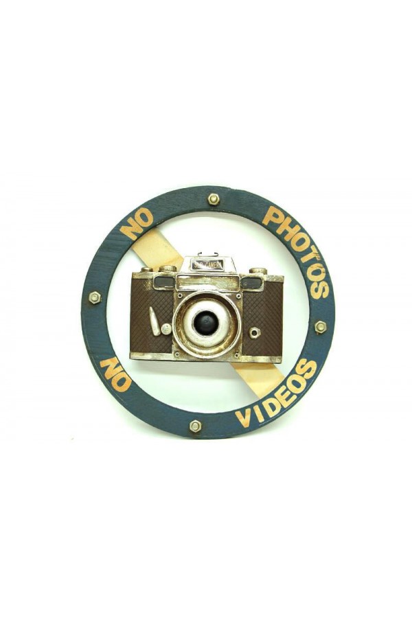 Dekoratif Metal No Photo Vintage Tabela Duvar Süsü Hediyelik