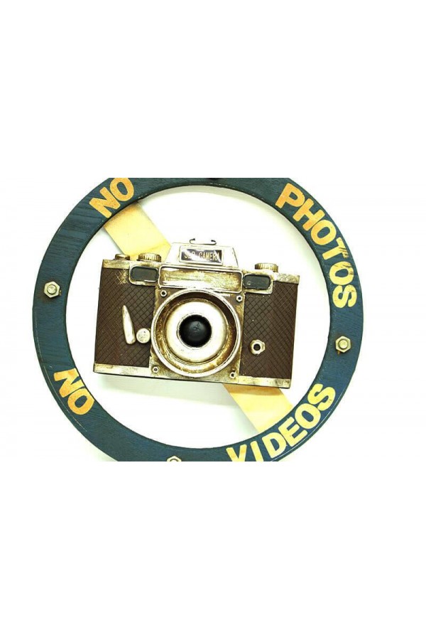 Dekoratif Metal No Photo Vintage Tabela Duvar Süsü Hediyelik