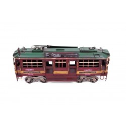 Dekoratif Metal Piccaso Treni Vintage Biblo Hediyelik