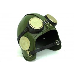 Dekoratif Metal Pilot Kaskı Biblo Vintage Ev Ofis Hediyelik