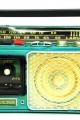 Dekoratif Metal Radyo Kumbara Vintage Biblo Hediyelik