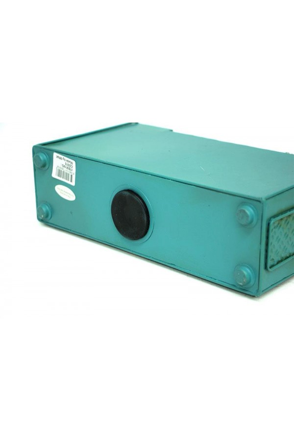 Dekoratif Metal Radyo Kumbara Vintage Biblo Hediyelik